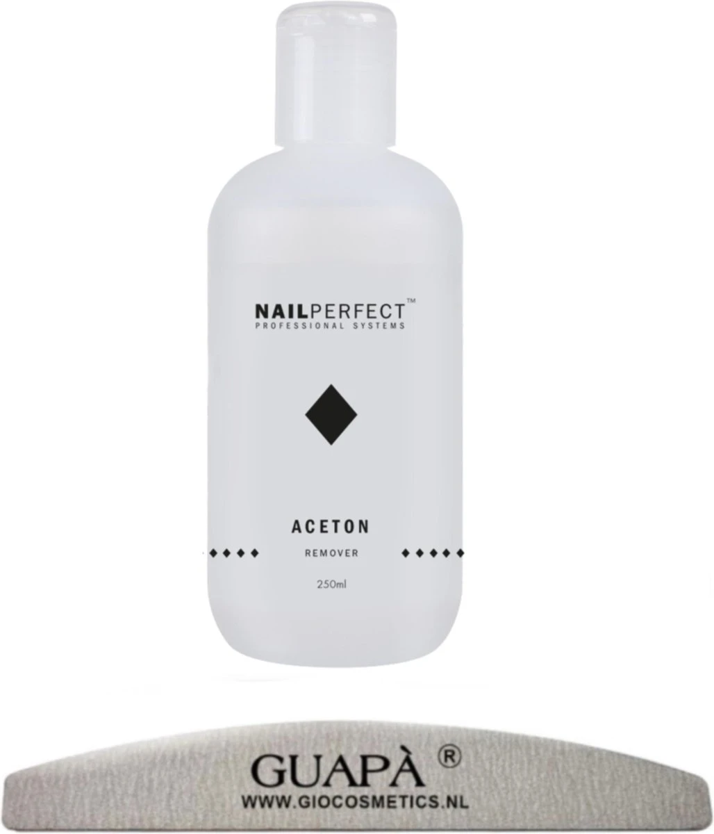 GUAPÀ® Aceton Puur 250 Ml | Nagel Verwijderaar Voor Gellak, Acrylic, Nagellak, Gelnagels | Nagellak Remover