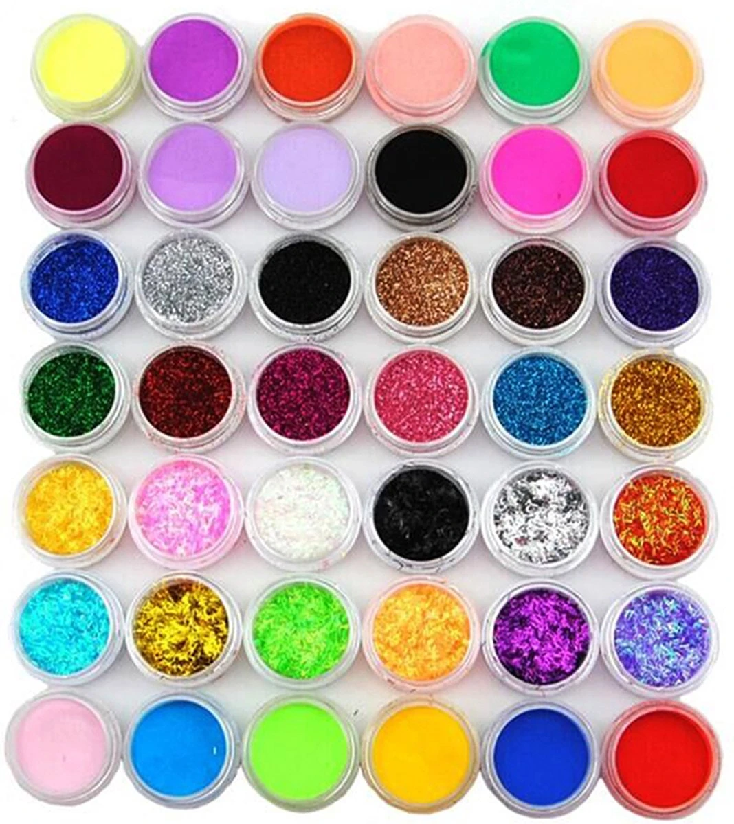 Acrylnagels Set | Nepnagels | Acryl Nagels Kit Starterspakket | Basispakket | Nail Art Pakket | Elektrische Nagelvijl | 60 Kleuren Acryl Poeders/Glitters | 500 Franse Tips | Acrylic Liquid | Nagel Lijm | Plaknagels | 91 Delig | Nagel Set | Nagelstad - Afbeelding 2