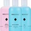 Nagel Vloeistoffen Set - UV Cleanser - Remover - Blue Scrub - 750ml