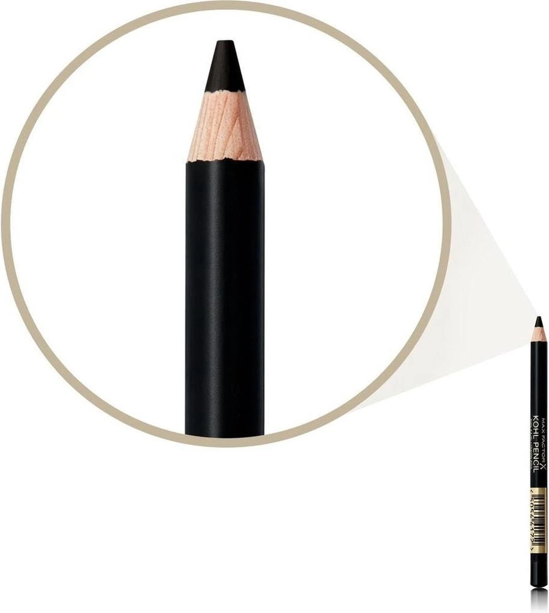 Max Factor Kohl Pencil - Eyeliner - 020 Black - Afbeelding 4