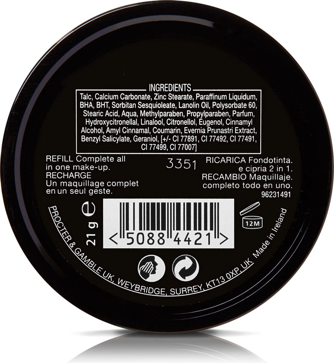 Max Factor Creme Puff Gezichtspoeder - 42 Deep Beige - Afbeelding 7