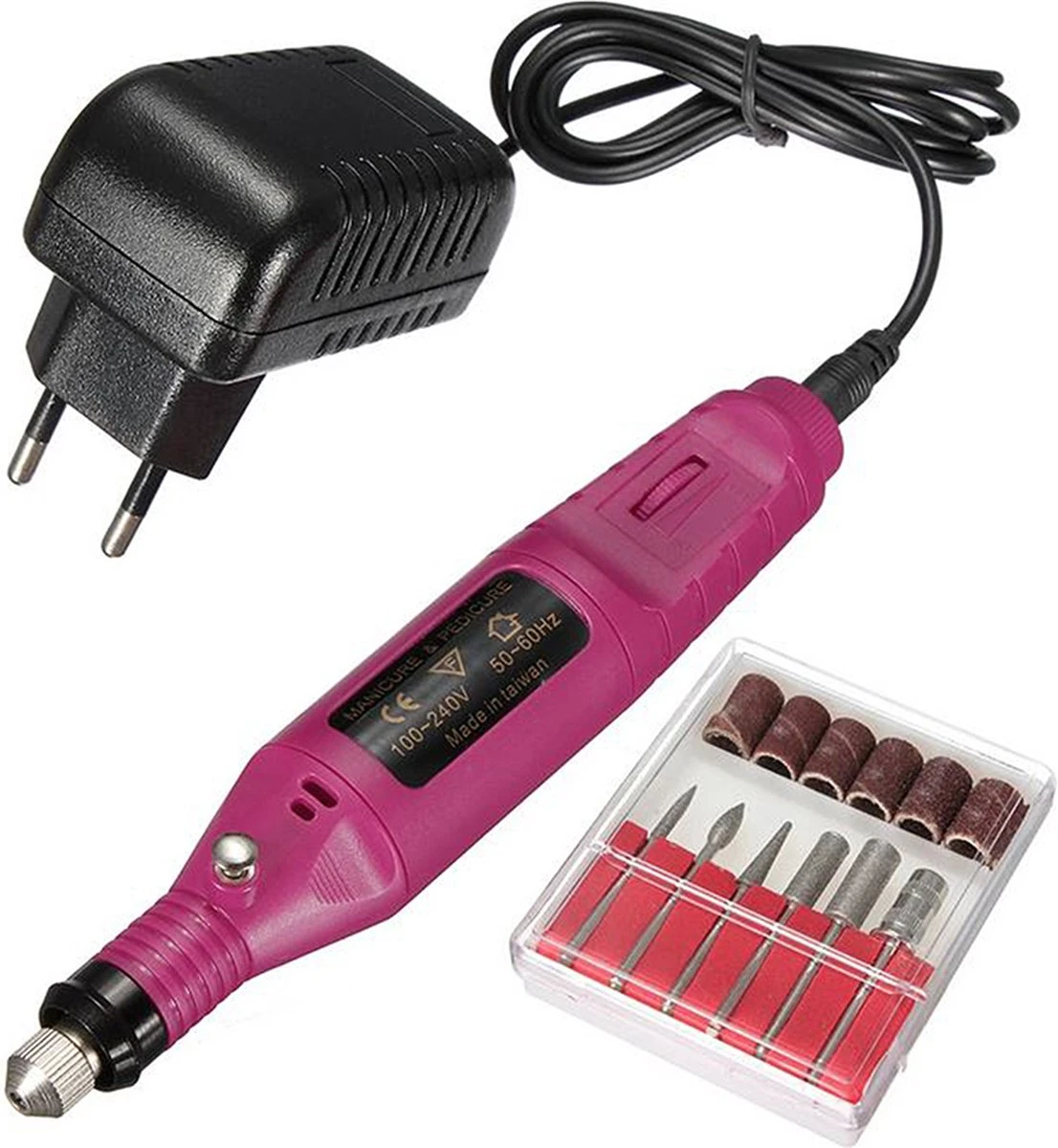 Acrylnagels Set | Nepnagels | Acryl Nagels Kit Starterspakket | Elektrische Nagelvijl | Basispakket | Nail Art Pakket | 42 Kleuren Acryl Poeders/Glitters | 500 Franse Tips | Acrylic Liquid | Nagel Lijm | Plaknagels | 73 Delig | Nagel Set | Nagelstad - Afbeelding 4