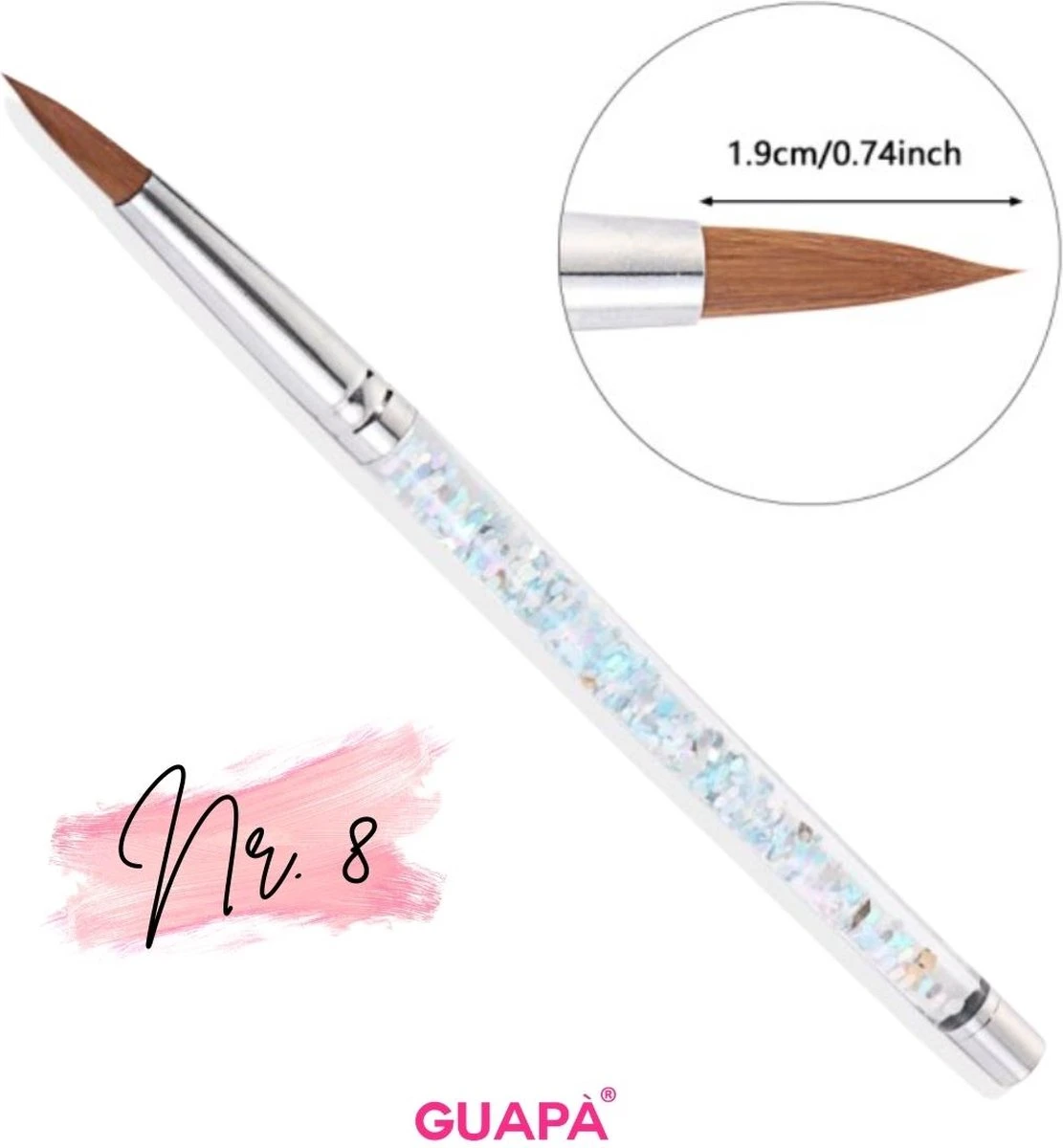 GUAPÀ Acryl Starterspakket | Acryl Nagels | Acrylic Liquid | Acryl Penselen | Dappendish | Acryl Nagels | Acrylic Nails - Afbeelding 7