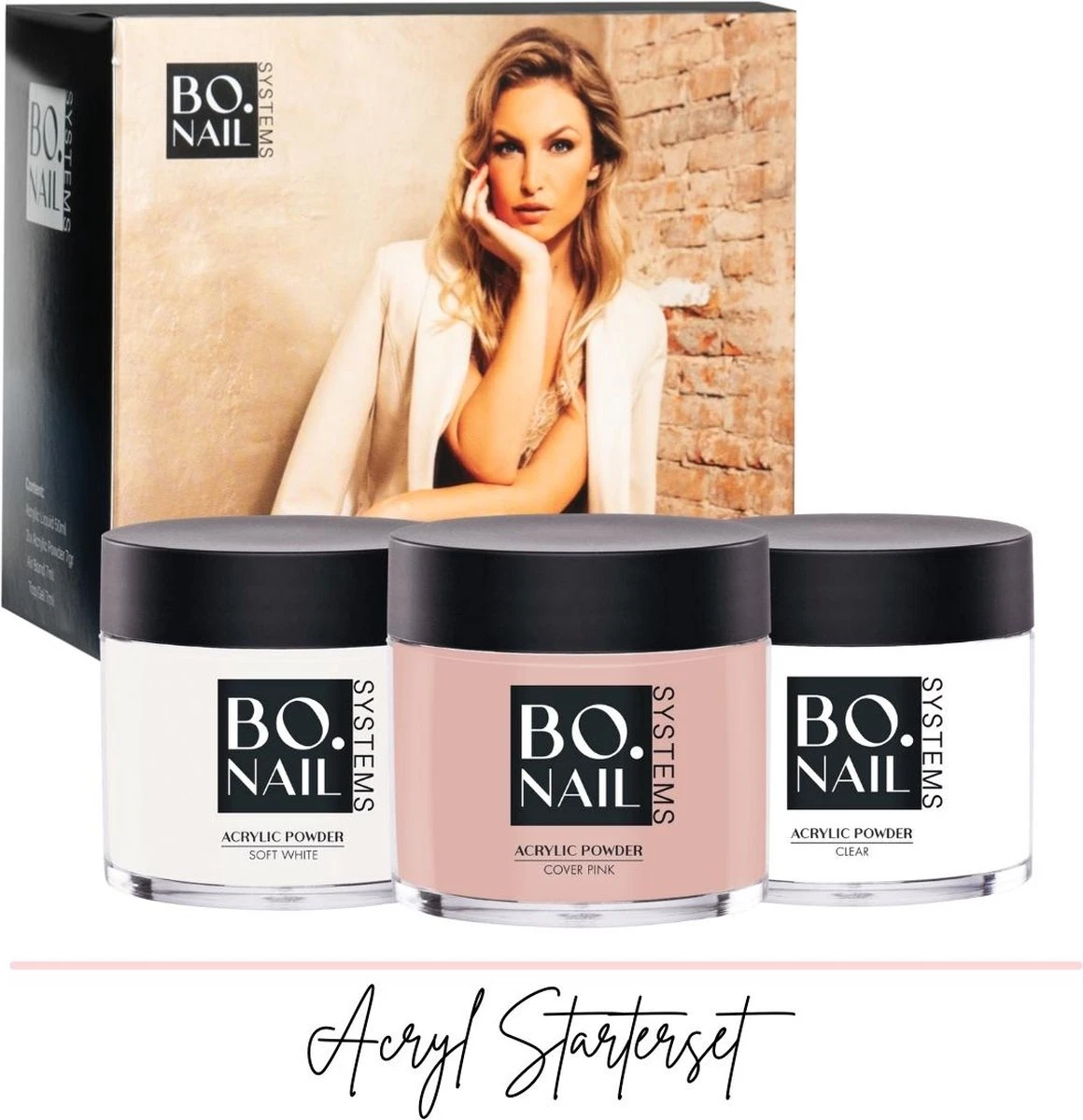 GUAPÀ® Acryl Nagels | Acryl Starterspakket | Acryl Poeder | Acryl Vloeistof | Acryl Penselen | Acrylic Nails | Nepnagels - Afbeelding 2