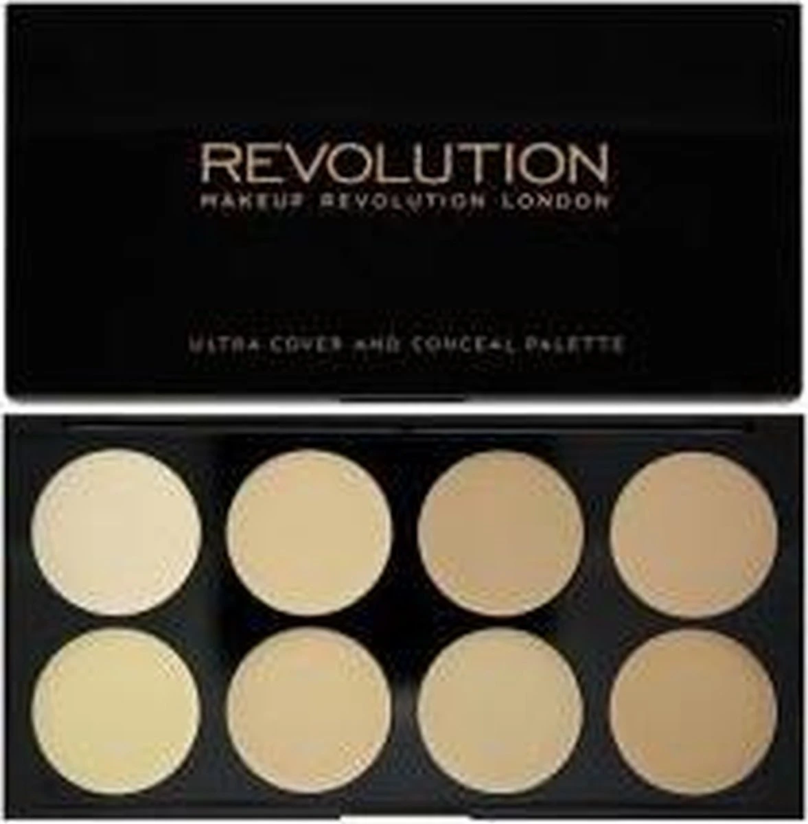Makeup Revolution Cover & Conceal Cream Palette - Light - Afbeelding 7
