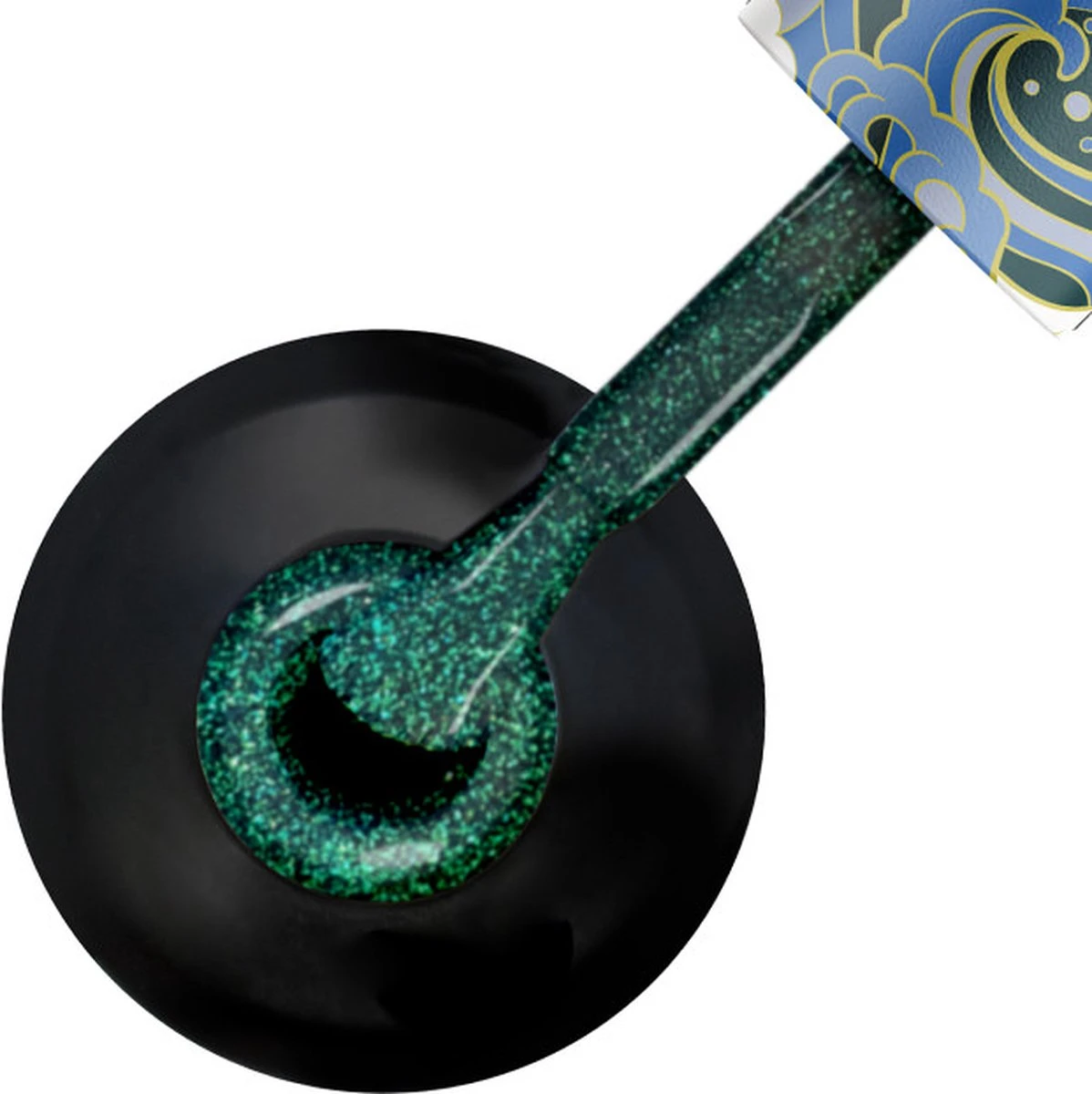 Pink Gellac - Mermaid Green - Gellak - Groen - 15 Ml - Afbeelding 4