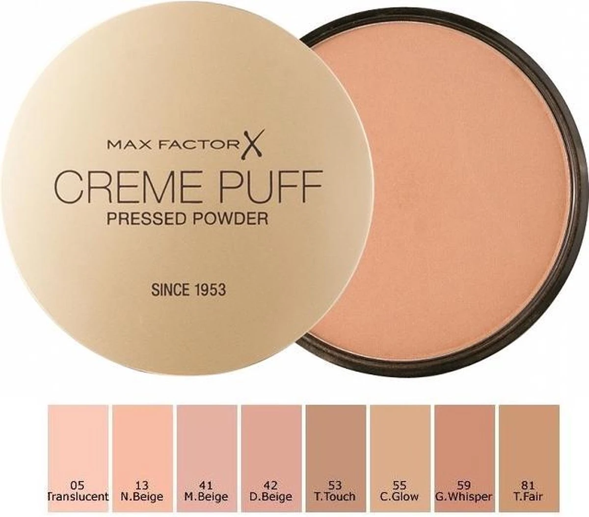 Max Factor Creme Puff Compact Gezichtspoeder - 50 Natural - Afbeelding 2