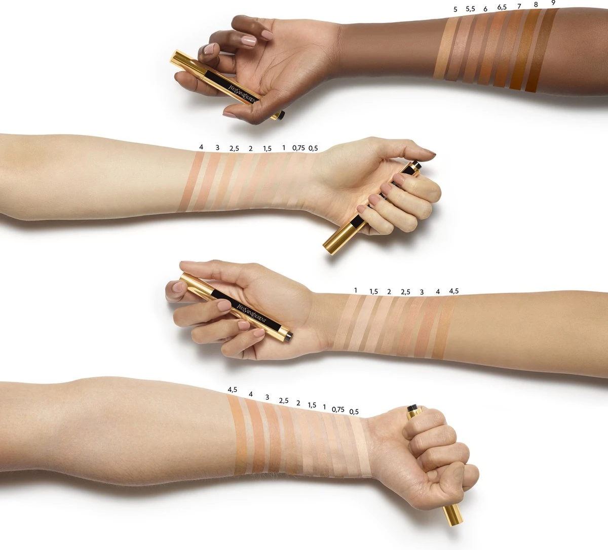 Yves Saint Laurent Touche Éclat High Cover Stylo Concealer 3 Ml - Afbeelding 4