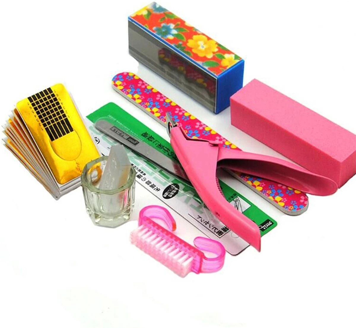 Acrylnagels Set | Nepnagels | Acryl Nagels Kit Starterspakket | Elektrische Nagelvijl | Basispakket | Nail Art Pakket | 42 Kleuren Acryl Poeders/Glitters | 500 Franse Tips | Acrylic Liquid | Nagel Lijm | Plaknagels | 73 Delig | Nagel Set | Nagelstad - Afbeelding 7