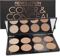 Makeup Revolution Cover & Conceal Cream Palette - Light