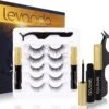 Nep Wimpers Met Magnetische Eyeliner Zwart - Wimperextensions Magnetic Lashes - Valse Wimpers Magneet Potlood En Applicator