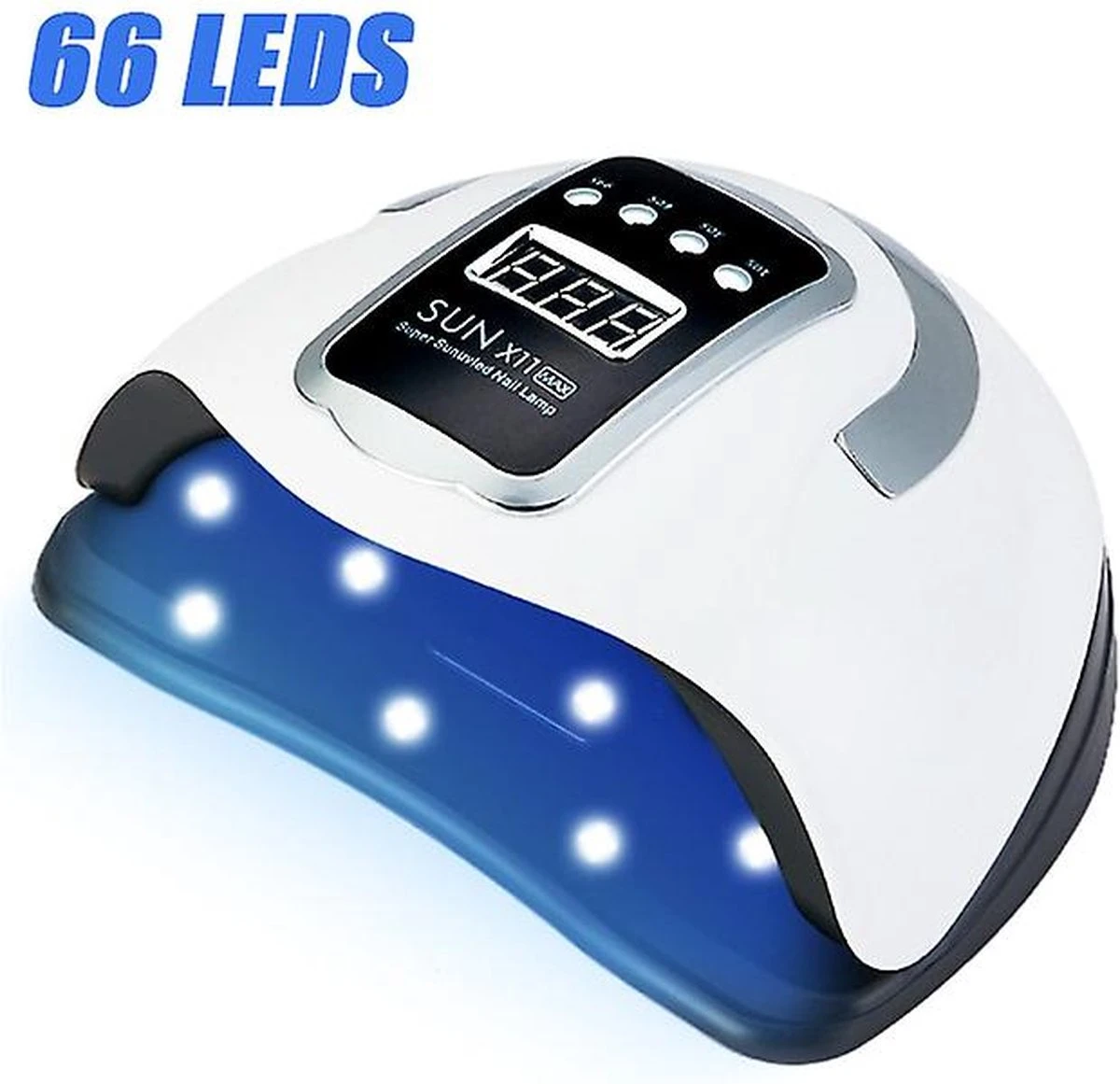 280 Watt UV LED Lamp Nagels - 66 Leds - SUN X11 MAX - Nagel UV Lamp - Gellak Lamp - Nagellamp - Nagellamp Led - Nagellamp Voor Gel Nagellak - Nagellamp Led Uv - Nagellamp Uv - Nagellamp Gelnagels - Gellak - Nageldroger - Afbeelding 6