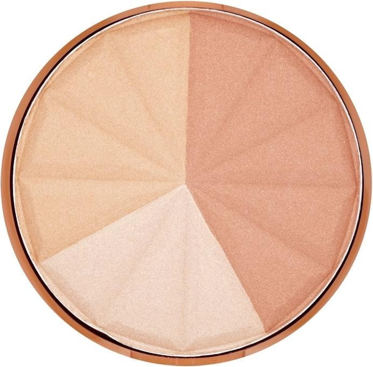 Rimmel London Rimmel - SunShimmer 3 In 1 Shimmering Bronzer Lustrous Powder 9.9 G 1 Gold Princess - - Afbeelding 2