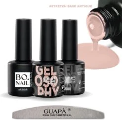 GUAPÀ® BIAB Builder Gel In A Bottle | BIAB Nagellak | Gelnagels Starterspakket | Nagellak | Gellak Pink | Builder Gel | Primer | Top Gel | 7 Ml Antique