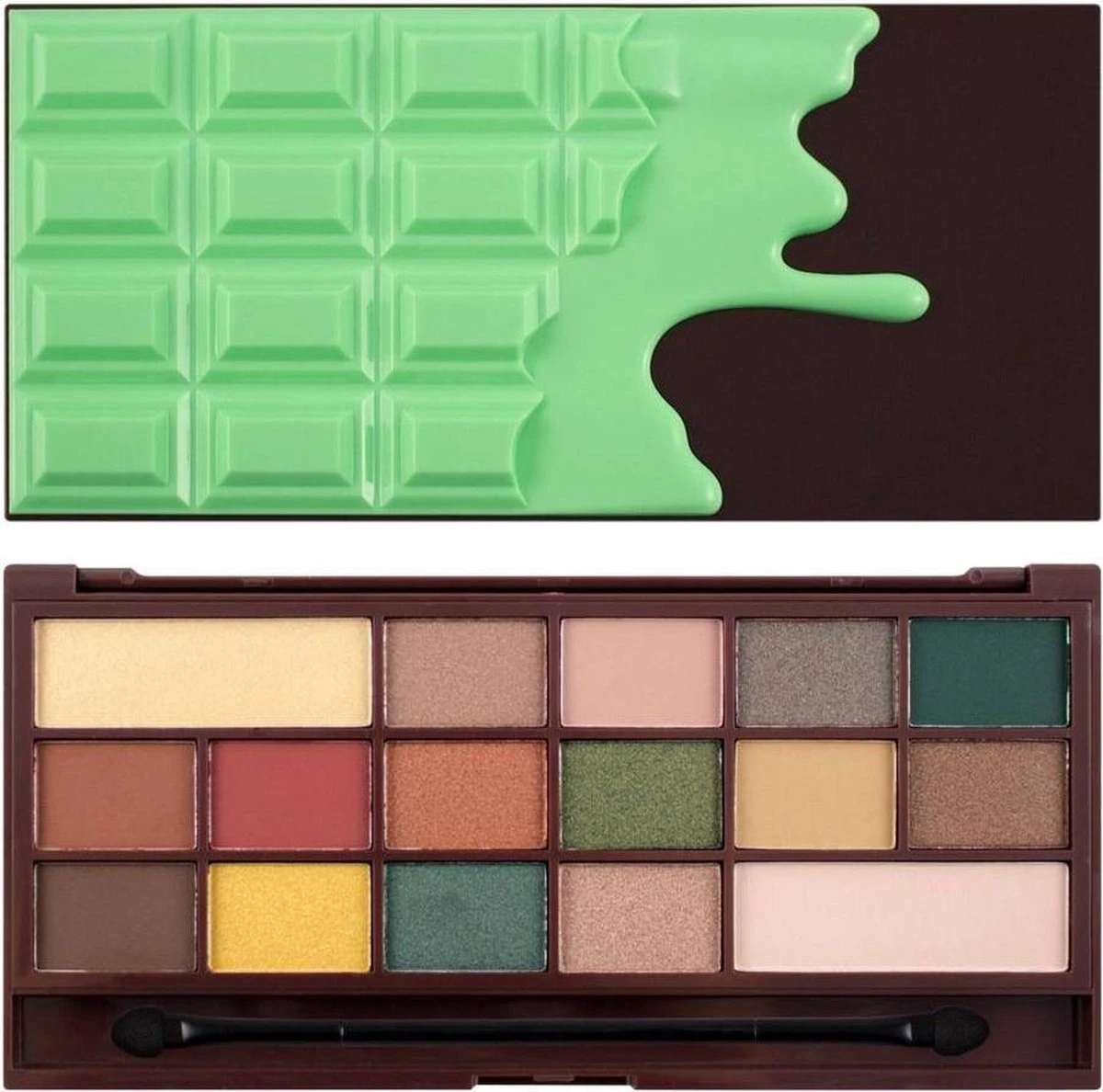Makeup Revolution I Love Revolution Oogschaduw Palette - Mint Chocolate - Afbeelding 5