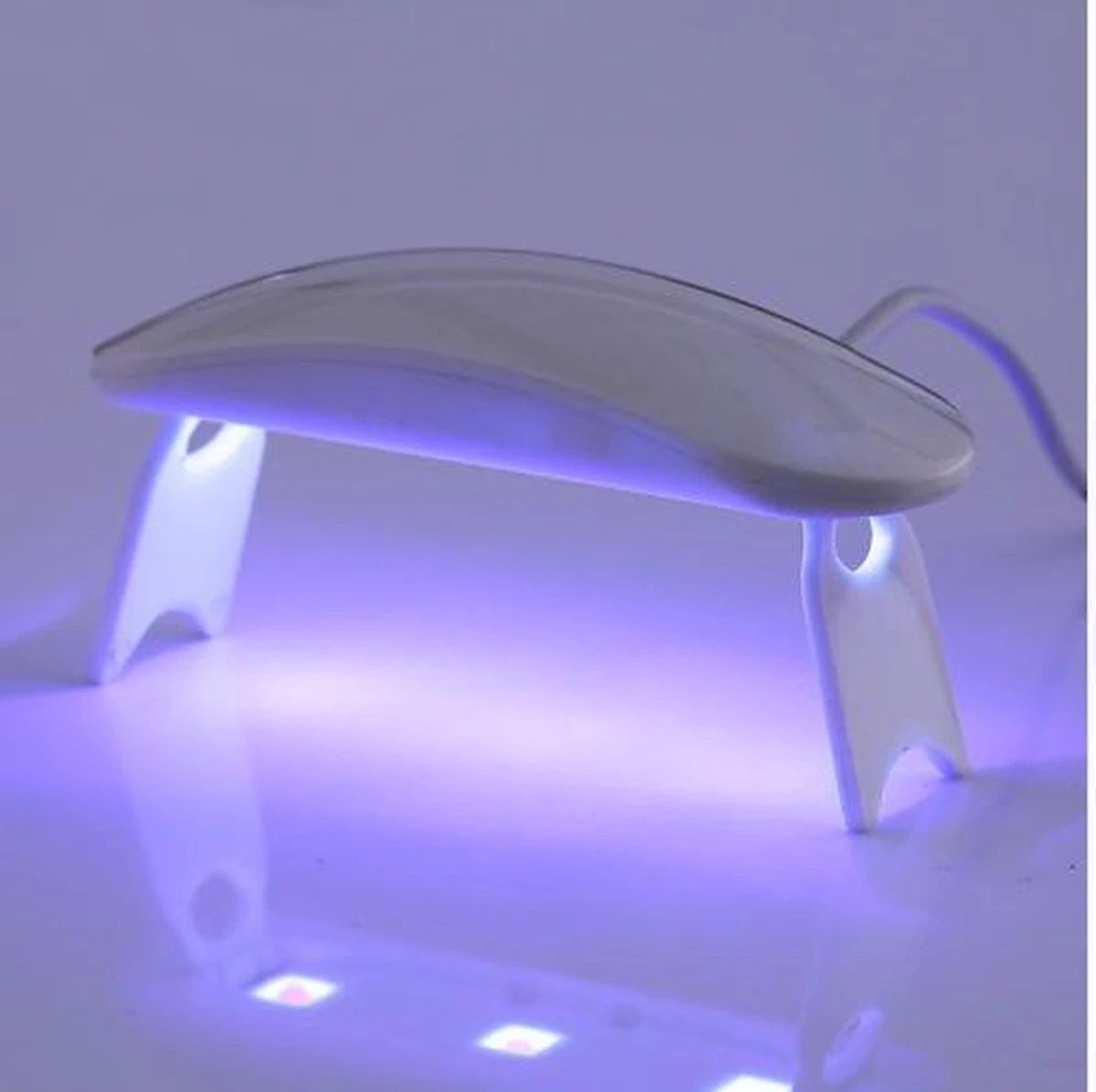 WiseGoods - Premium Nagel LED Lamp Gelnagels - Nagellak Droger - Gellak - 6W - Wit - Afbeelding 7