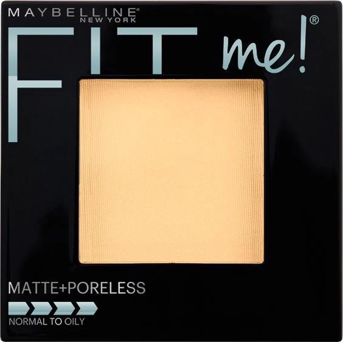Maybelline Fit Me Matte & Poreless - 105 Natural - Gezichtspoeder - Afbeelding 6
