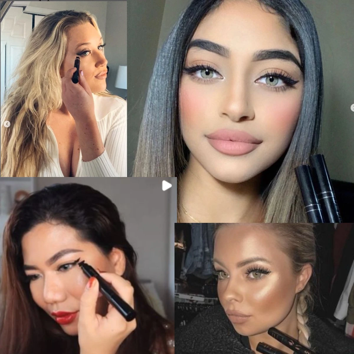 MARBL. Cosmetics - Easy Wing - Eyeliner Stempel - 8mm - Waterproof - Vlekproof - Vegan - Dierproefvrij - Afbeelding 3