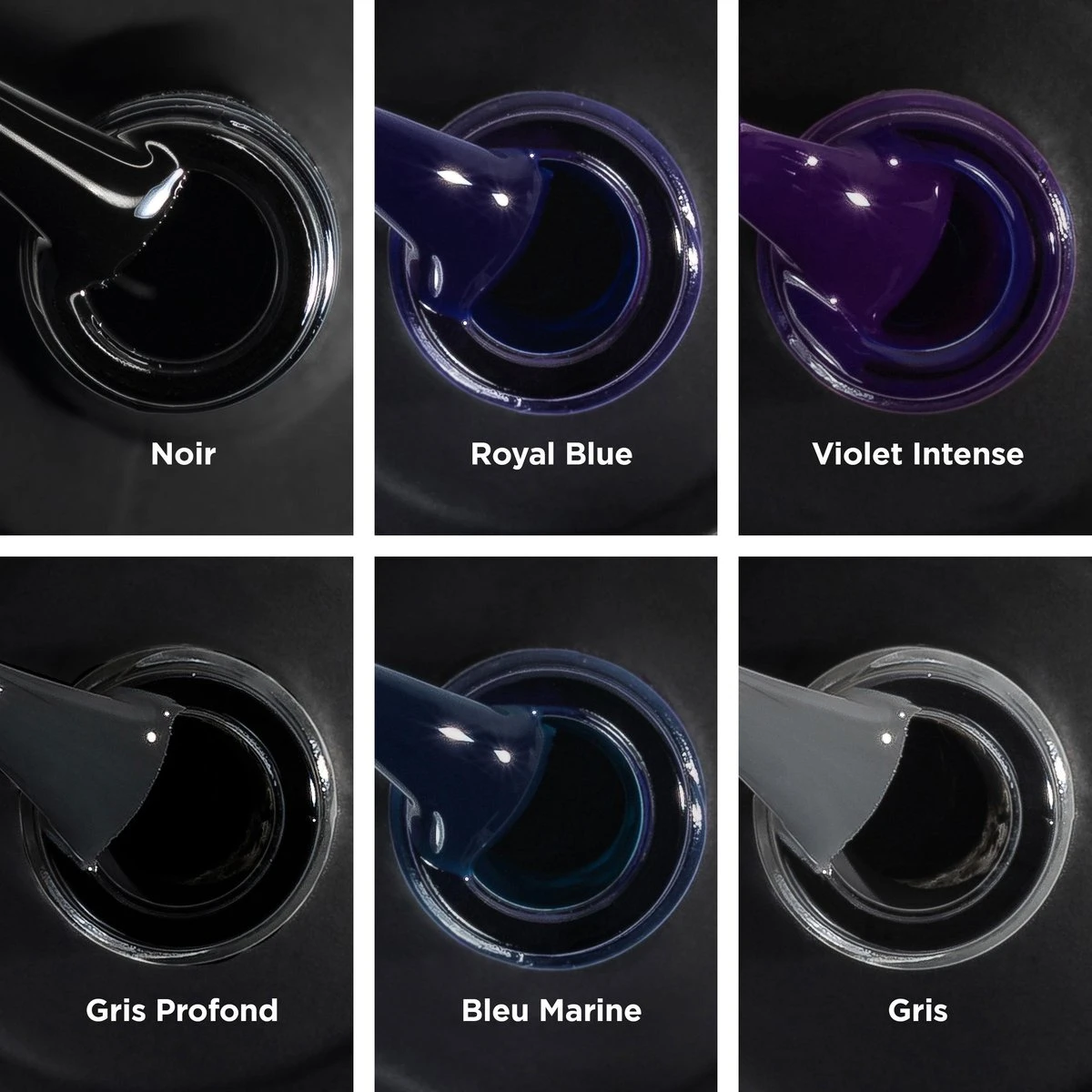 Méanail - Gellak - Cruelty Free - Gel Nagellak - 6 X 8ml - Blue Monday - Afbeelding 2