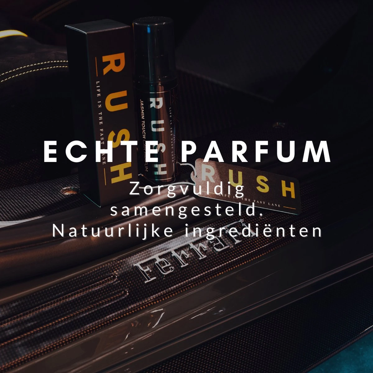 RUSH Autoparfum Jasmin Touch - Auto Geurverfrisser - Parfum Voor Dames En Heren - Afbeelding 5