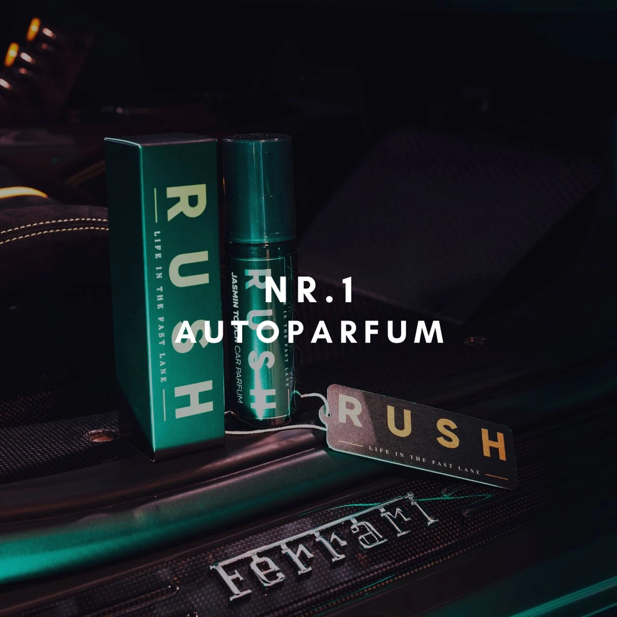RUSH Autoparfum Jasmin Touch - Auto Geurverfrisser - Parfum Voor Dames En Heren - Afbeelding 7