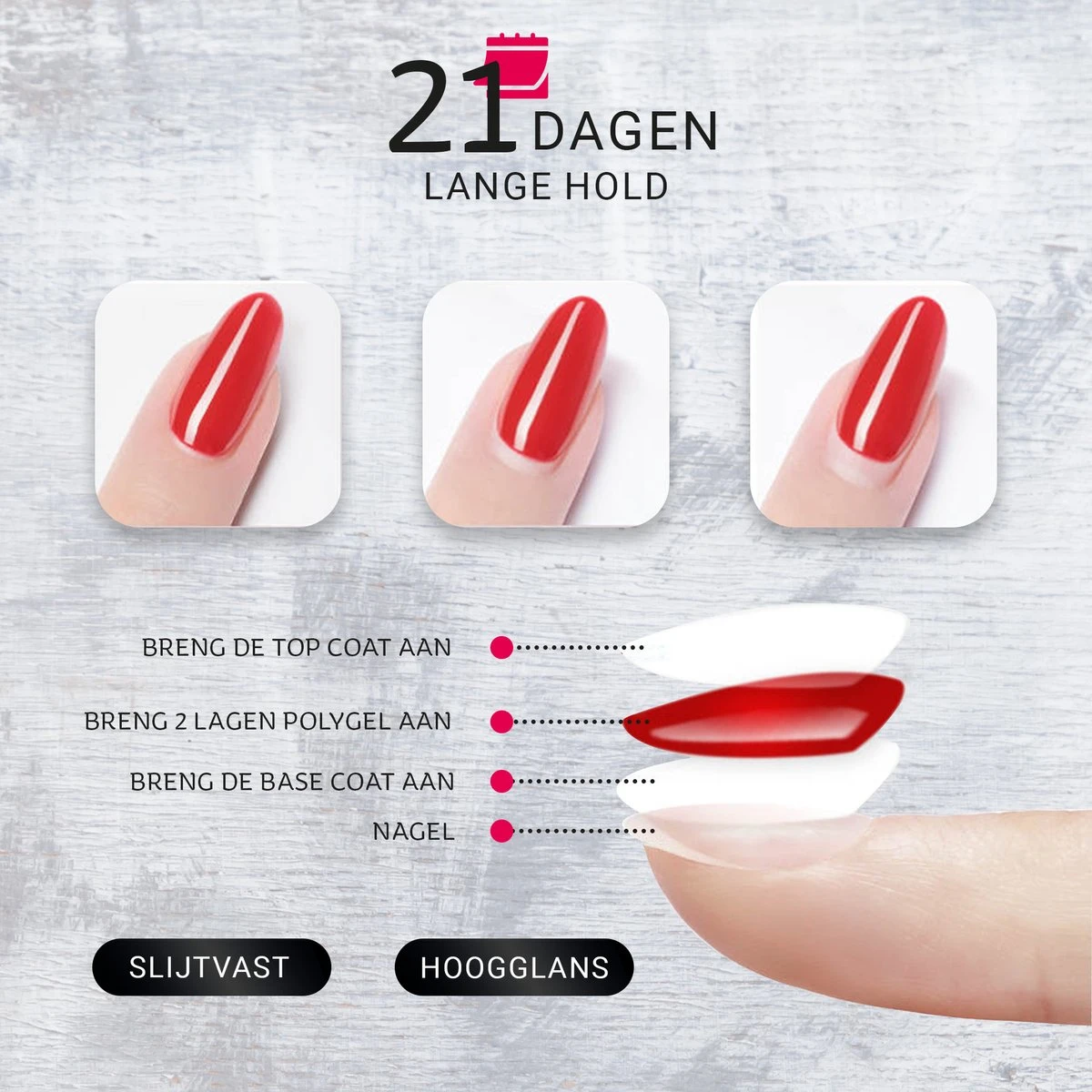 Miss Jules - 6-Delige Gellak Starterspakket - Nagellak - Kleur Nude - Glanzend & Dekkend Resultaat - Afbeelding 10