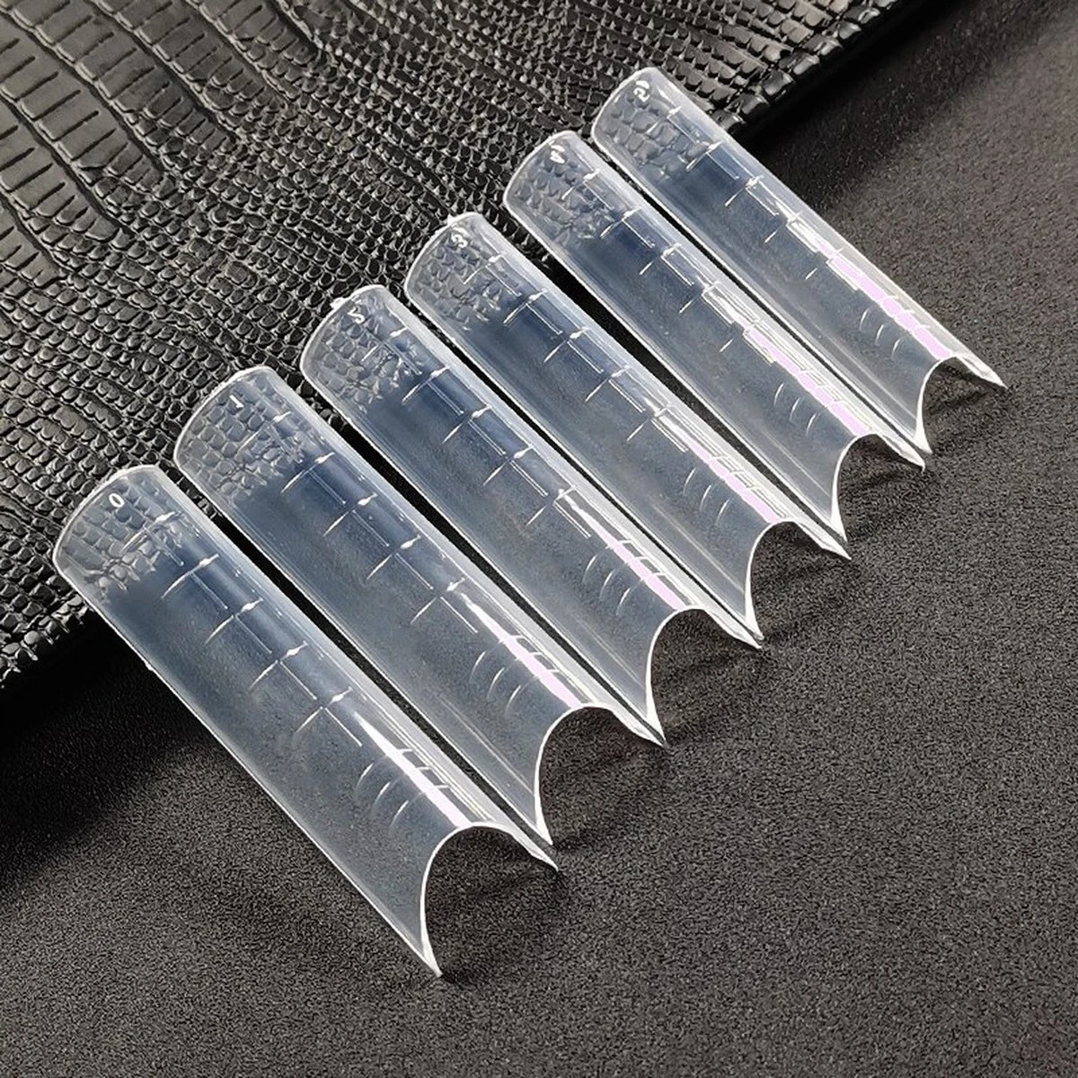 Royala Mold07 Dual System Forms - Mold - 120 Stuks - 12 Maten In Handige Tipbox - Polygel Tips - Voor Polygel En Acrylgel - Mix System Forms - Tips Voor Polygel - Royala Dual Mold Tips Line - Afbeelding 6