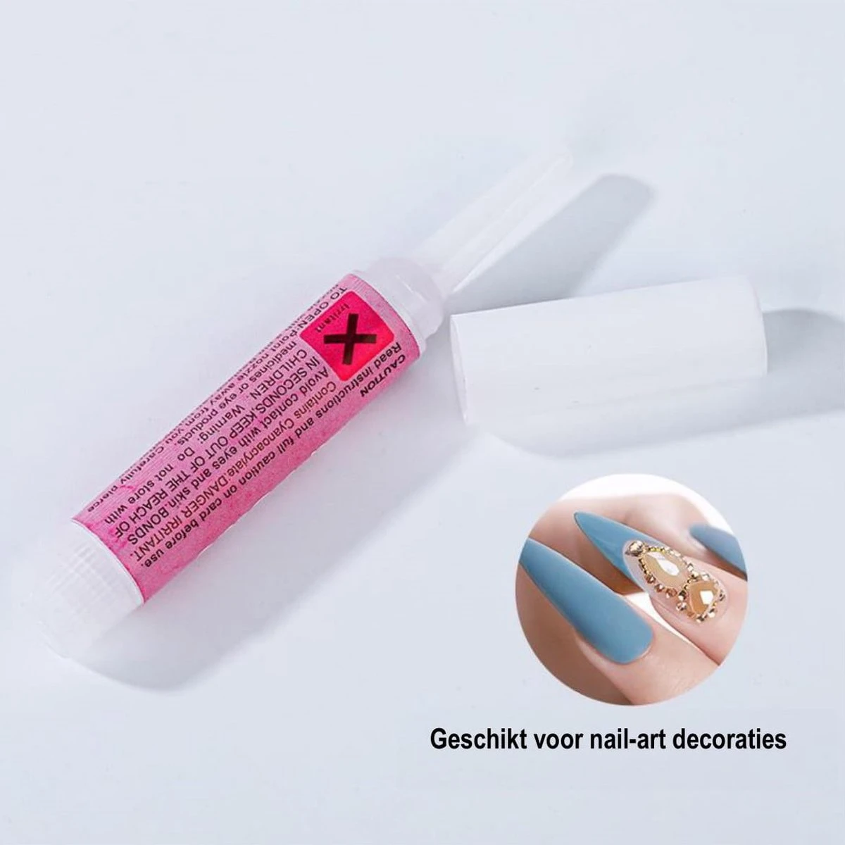 Nagellijm - 20 Stuks à 1 Gram - Lijm Nagels - Lijm Kunstnagels - Lijm Tips - Nagellijm Voor Nepnagels - Nagellijm Voor Tips - Nagellijm Voor Kunstnagel - Nagellijm Steentjes - Tiplijm - Nail Glue - Glue Tips - Nageltips - Tip Lijm Kunstnagels - Afbeelding 5