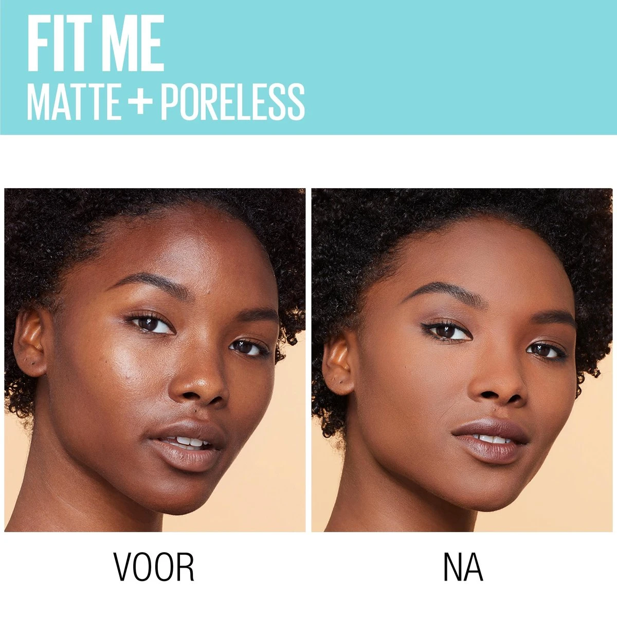 Maybelline Fit Me Matte & Poreless Foundation - 334 Warm Tan - Afbeelding 7