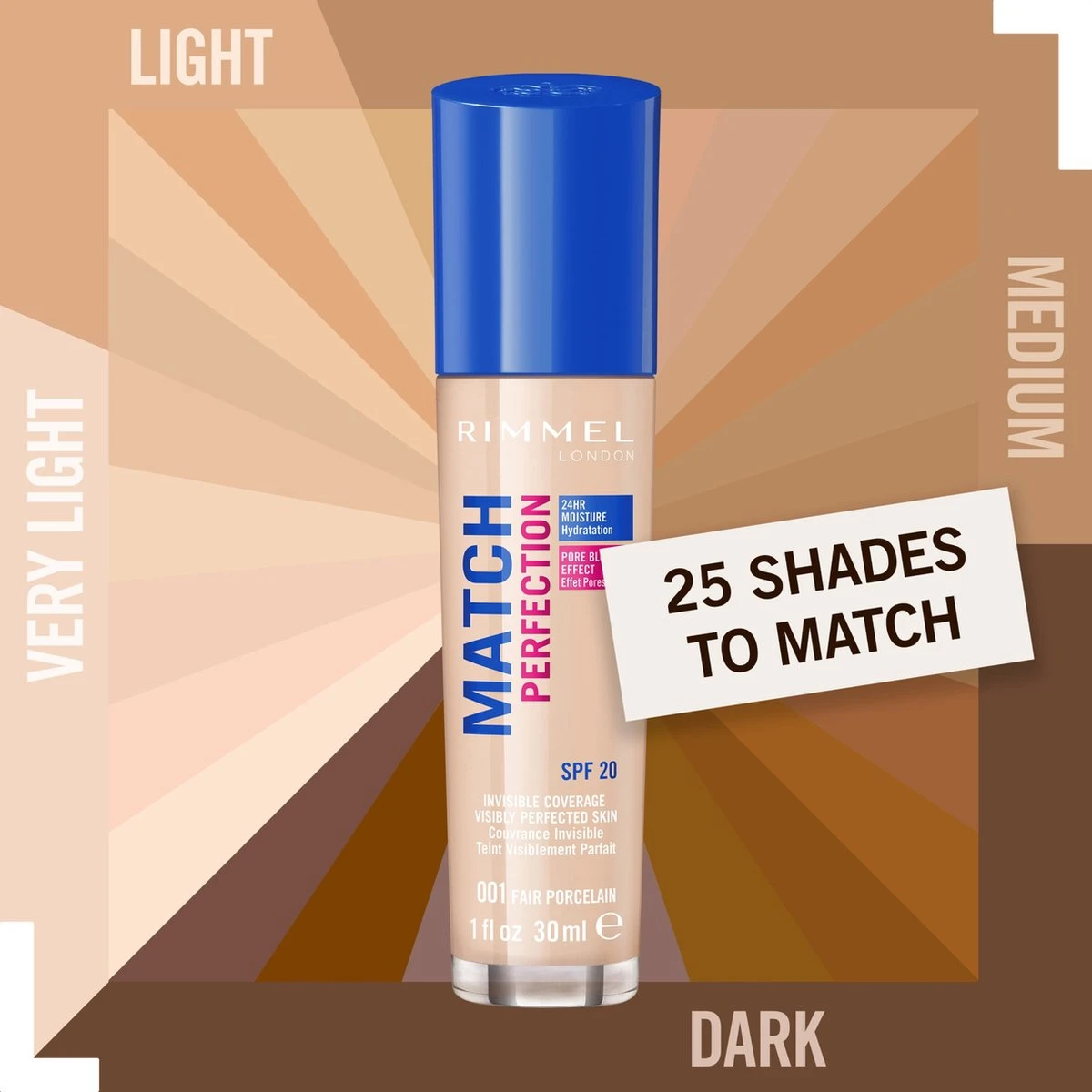 Rimmel London Match Perfection Foundation 502 Caramel - Afbeelding 2