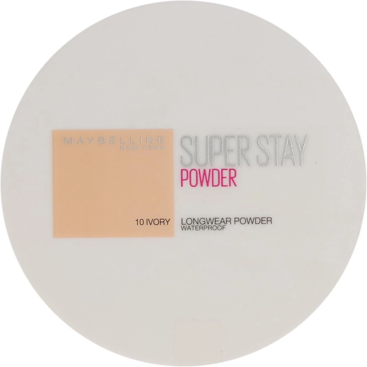Maybelline New York SuperStay Full Coverage Gezichtspoeder - 10 Ivory - Afbeelding 2
