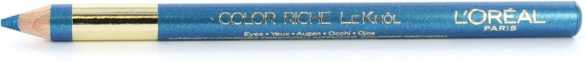 L'Oréal Color Riche Le Khol Oogpotlood - 109 Azure Blue - Afbeelding 2