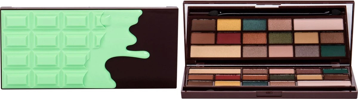 Makeup Revolution I Love Revolution Oogschaduw Palette - Mint Chocolate - Afbeelding 6