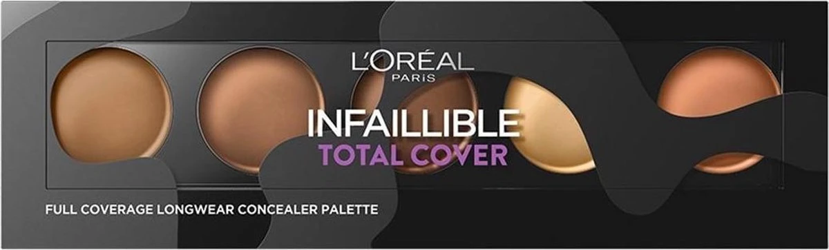 L'Oréal Paris LMU Inf.TCover Conceal.palette 2 Dark S Concealermake-up - Afbeelding 4
