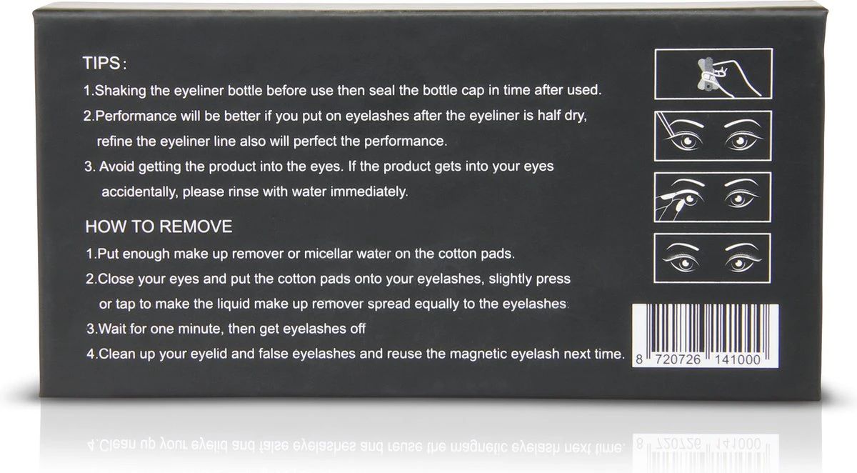 Easylash Daily - Magnetische Wimpers Met Eyeliner – Nepwimpers – Wimperextentions – Wimpers – 1 Paar Wimpers Met Eyeliner – Natuurlijke Look - Afbeelding 3