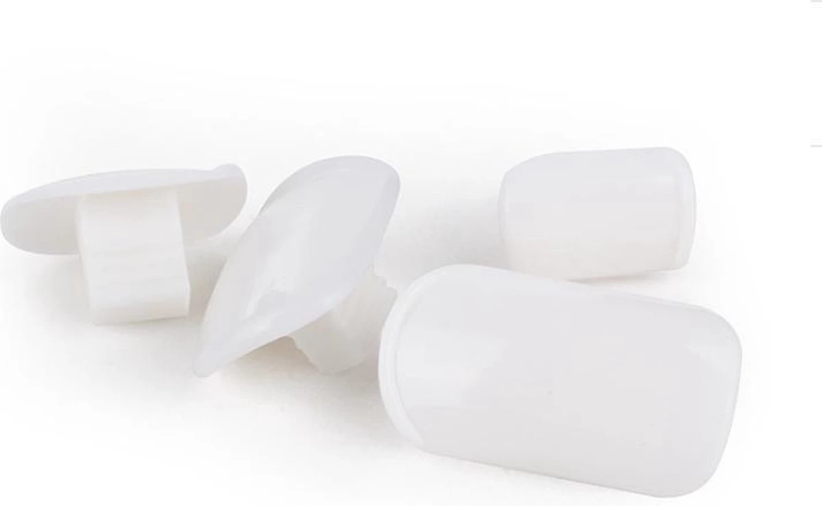 Oefen Nagels - 100 Stuks – Wit – Nailtrainer Tips - Nailtrainer Nagel Oefenhand - Oefenhand Voor Nagels – Nagel Oefenhand – Nailtrainer Refill – Nagel Bedjes Oefenhand - Afbeelding 5