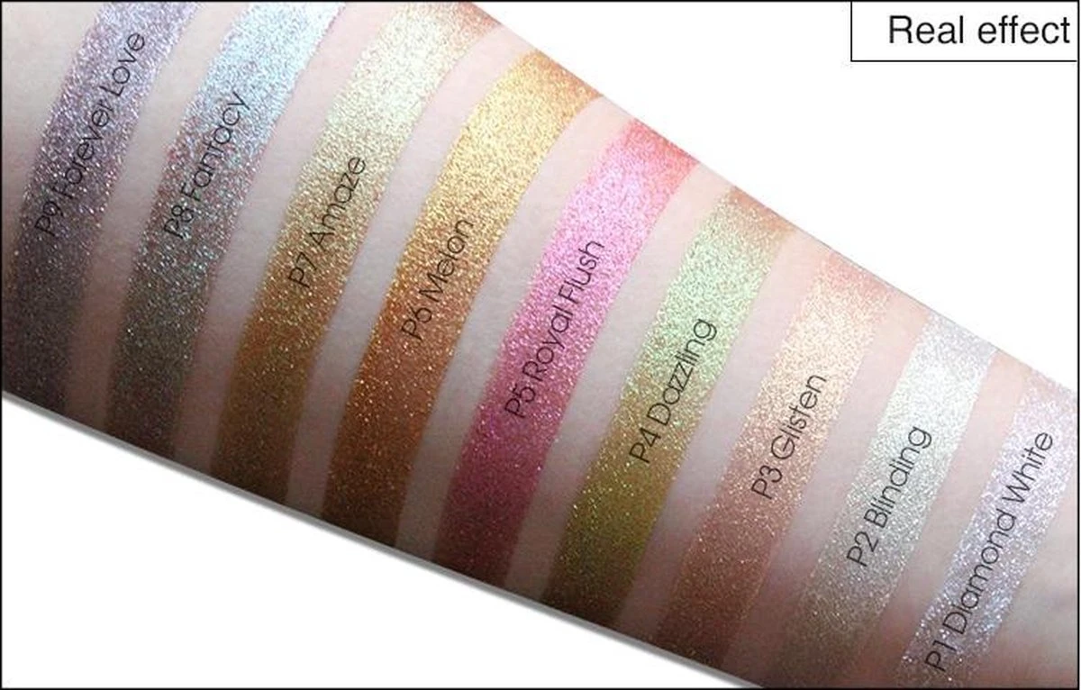 Professionele Glitter Oogschaduw Poeder - Make-Up - Opmaken - Afbeelding 8