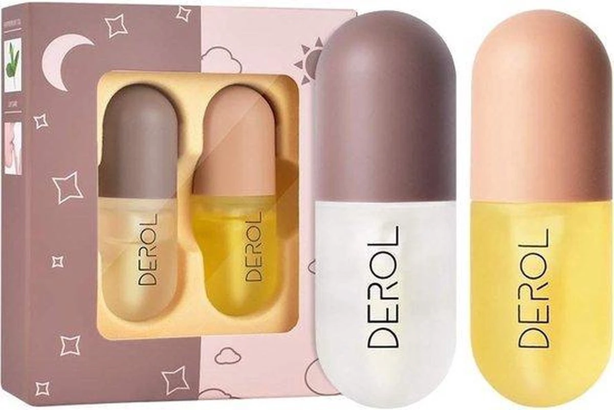 2 Stuks DAG En Nacht Lip Plumpers | Natuurlijke Lip Plumpers | 50% Vollere Lippen In 2 Min | Lip Filler | Lipgloss | Lip Maximizer | Cadeautip | In Een Schattige Cadeauverpakking! - Afbeelding 7