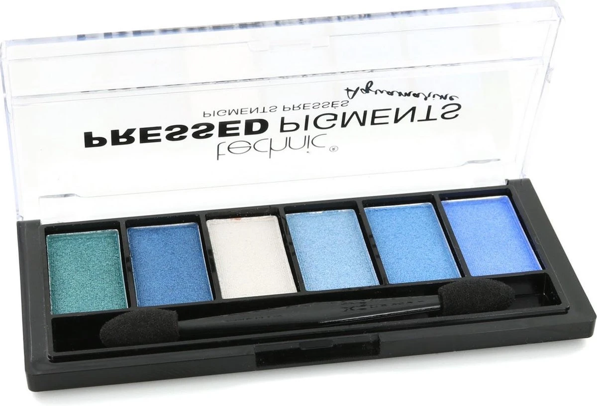 Technic Pressed Pigments Oogschaduw Palette - Aquamarine - Afbeelding 2