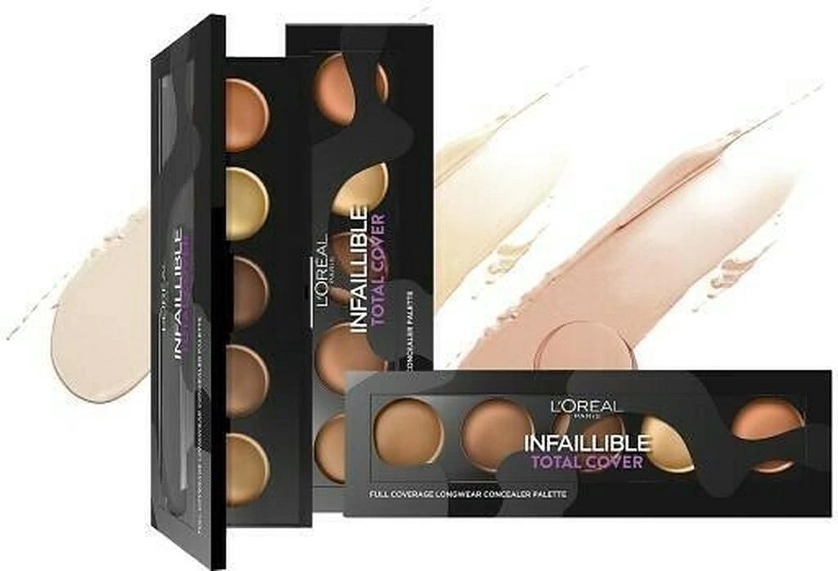 L'Oréal Paris LMU Inf.TCover Conceal.palette 2 Dark S Concealermake-up - Afbeelding 2