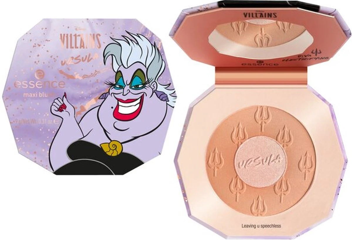 Essence Blush- Blush Palet - Disney Villains Ursula