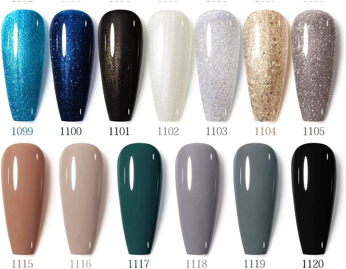 Venalisa 120 Set | 12ml Per Stuk | Professionele Set | Gellak Nagellak | Inclusief Koffer | Polygel | Polygel Kleuren | Polygel Nagels | Polygel Kit - Afbeelding 13