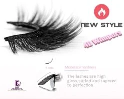 4D Effect Synthetisch Wimpers | Natural Looking | Herbruikbaar | Zonder Lijm