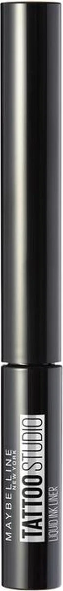 Maybelline New York Tattoo Studio Tattoo Liner - Liquid Ink - 710 Inked Black – Zwart - Ultra Langhoudende Liquid Eyeliner - Afbeelding 16