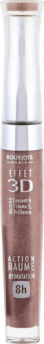 Bourjois Gloss Effet 3D Effect Lipgloss - 33 Brun Poetic - Afbeelding 7