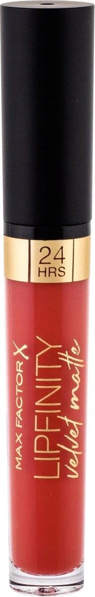 Max Factor Lipfinity Velvet Matte Lippenstift - 030 Cool Coral Rood - Afbeelding 14