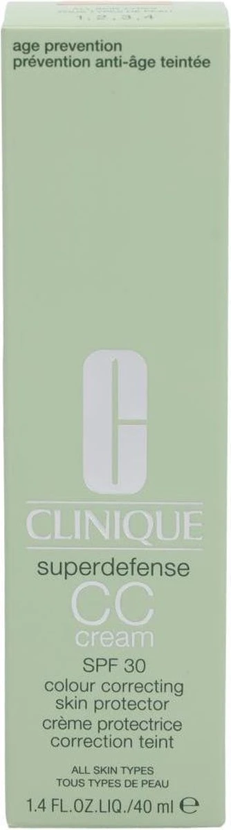 Clinique Superdefense CC Cream SPF30 - 04 Medium - CC Cream - 40 Ml - Afbeelding 3