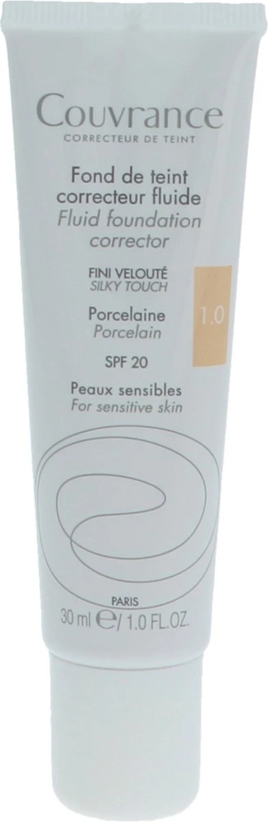 Avene Couvrance Fluid Foundation Corrector SPF20 30ml - Afbeelding 2