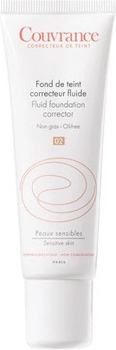 Avene Couvrance Fluid Foundation Corrector SPF20 30ml - Afbeelding 6
