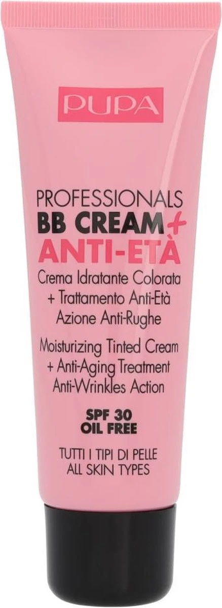 Pupa Milano Professionals BB Cream + Anti-Eta - 001 Nude - Afbeelding 7